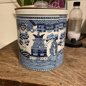 Vintage WITH tags RARE Krispy Kan tin canister